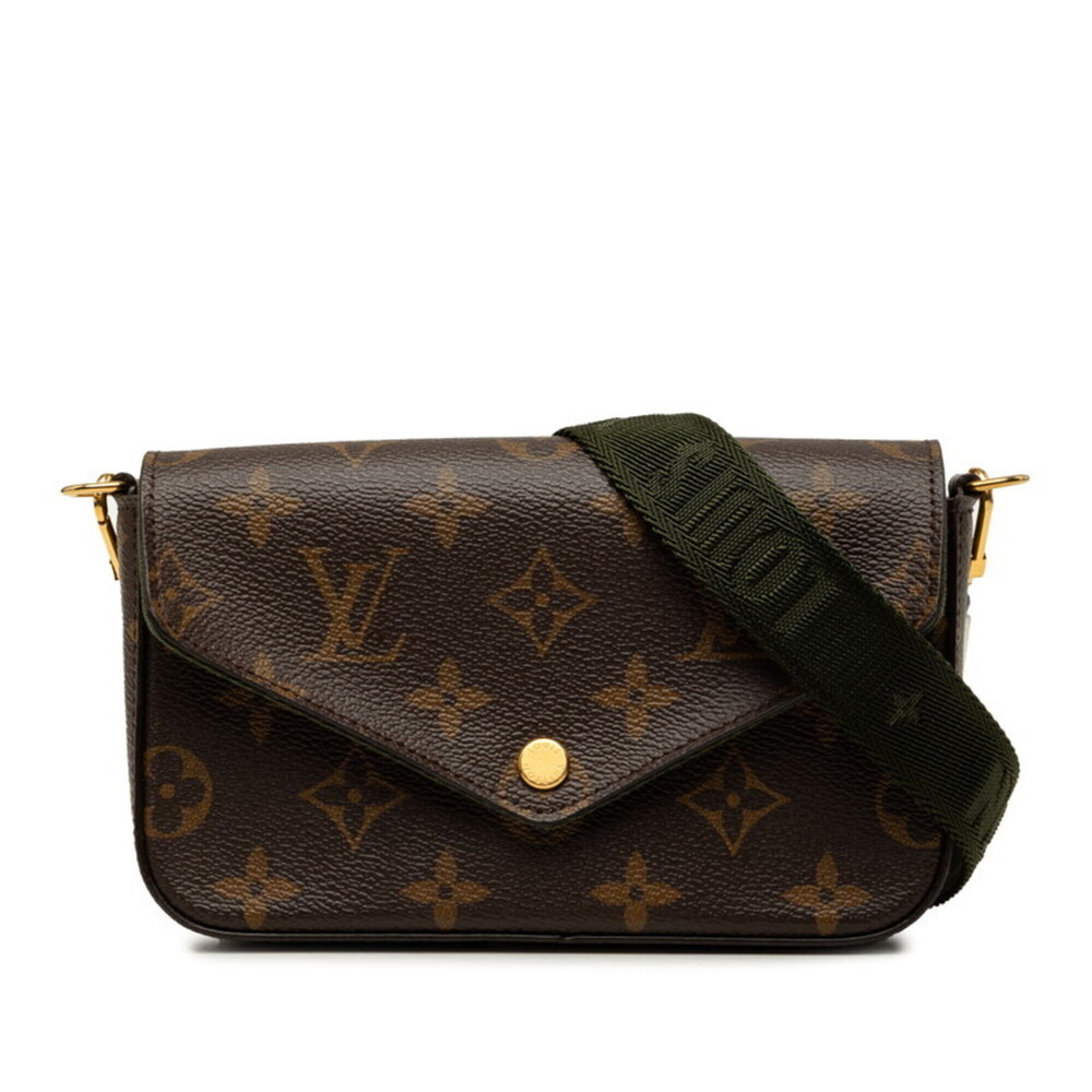 Louis Vuitton Monogram Multi Pochette Felicie Crossbody Shoulder Bag M80091 B...